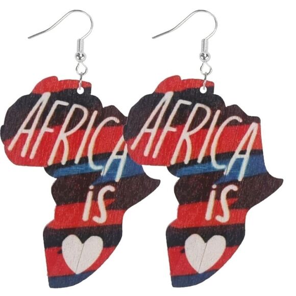 Fun Ethnic dangle earrings - Picture 2 of 4